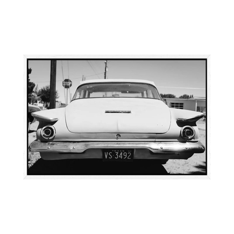 Valiant Ride by Bethany Young - Print on Canvas, 66.04cm H x 101.6cm W x 3.81cm D, White Framed