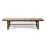 Cottonwood Vintage Appeal Coffee Table Weathered Natural Approx.67-70Wx24-28Dx17H