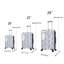 Ensemble de 3 valises avec valise à bagage multifonctionnelle grande capacité pour PC, roues universelles pour PC et verrouillage par mot de passe, facile à transporter, 20 à 24 pouces