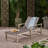 Wood + Wicker Chaise Lounge For Patio-1637349537