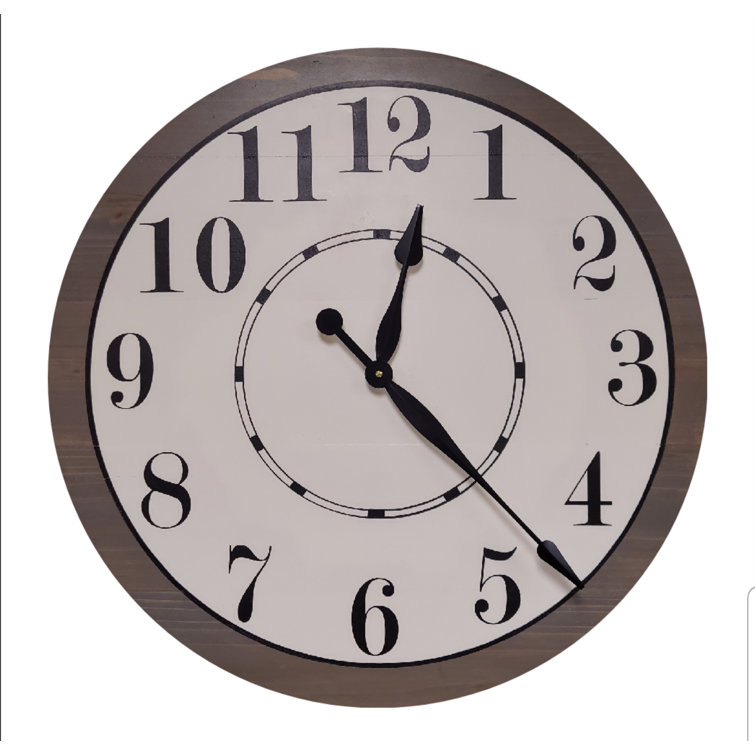 Gholson Wood Wall Clock