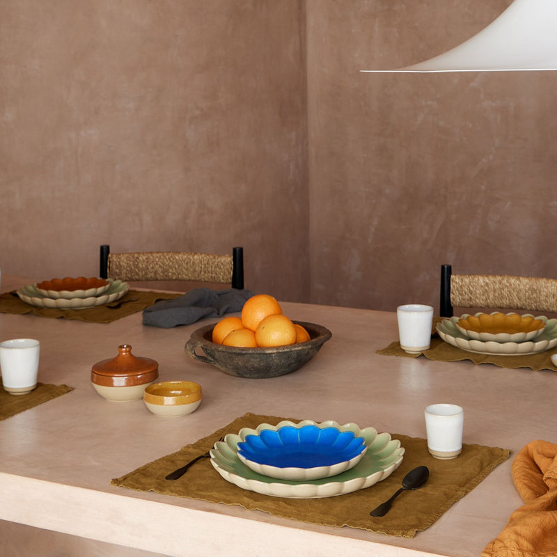 Appetizer Plate Marrakesh, Ciel Blue