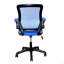 Chaise de bureau en filet avec accoudoirs relevables