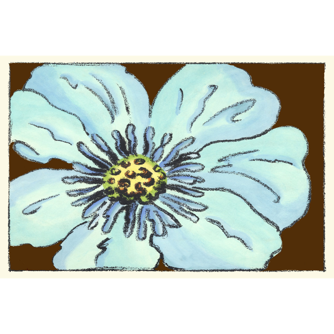 Peony I by Nancy Slocum - Wrapped Canvas Painting