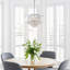 Lustre moderne en cristal à 4 niveaux-957606502-957606497