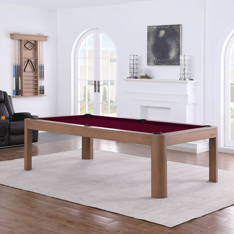 Table de billard Cadora Duo Slate, Wine, 8 pi, Oui