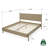 Hartl Solid Wood Platform Bed with Headboard, Scandinavian Bed Frame-1592666465