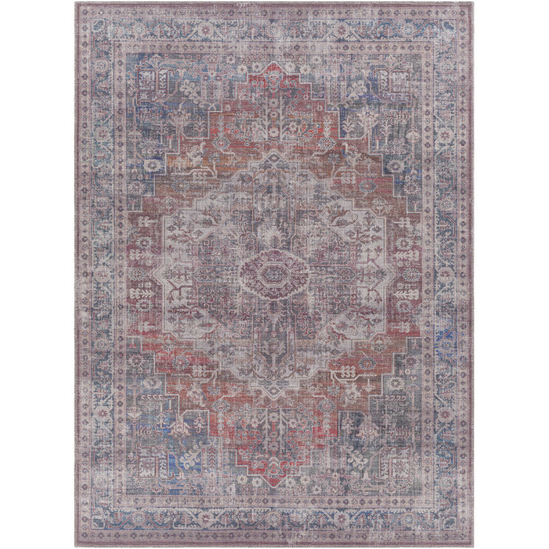 Gerardo Oriental Indoor Rug, Rectangle 6'7" x 9'
