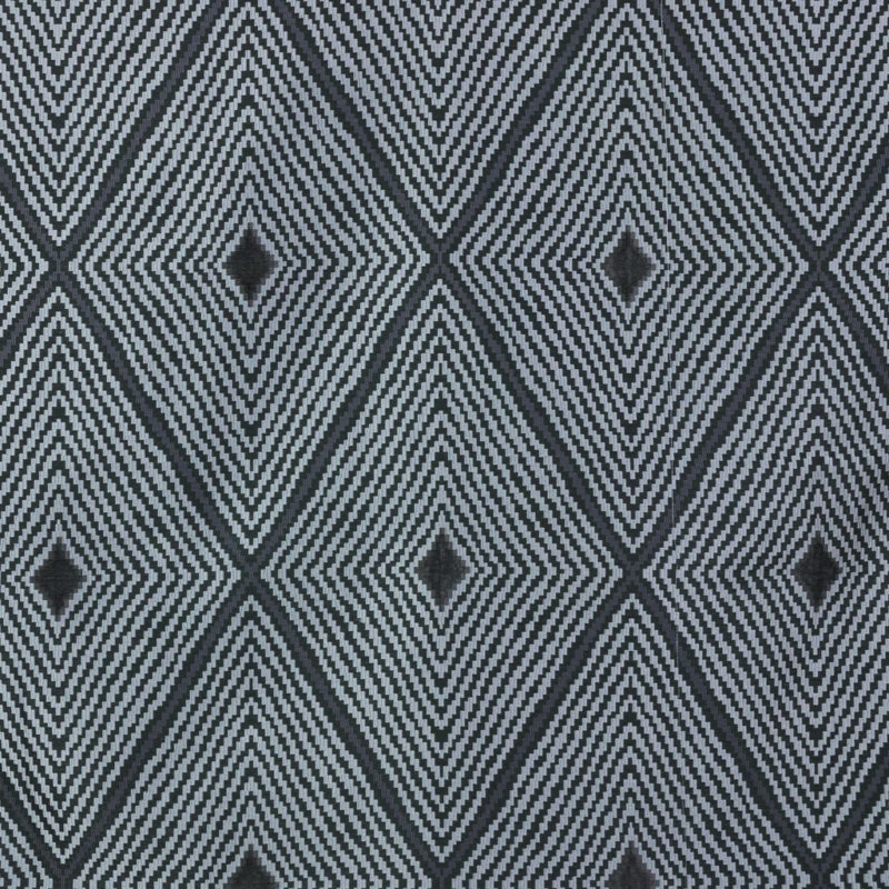 Luxe Diamond Fabric, Obsidian