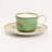 Porcelain Espresso Cup and Saucer