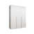 white matt + handles: cashmere