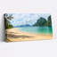 Plage tropicale, reproduction d'art sur toile, ensemble de 1-129069821-129069823