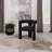 Jeremas Boucle Upholstered Accent Side Chair Black-1332008103