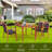Alisha-May Acacia Wicker 4 - Person Patio Conversation Set