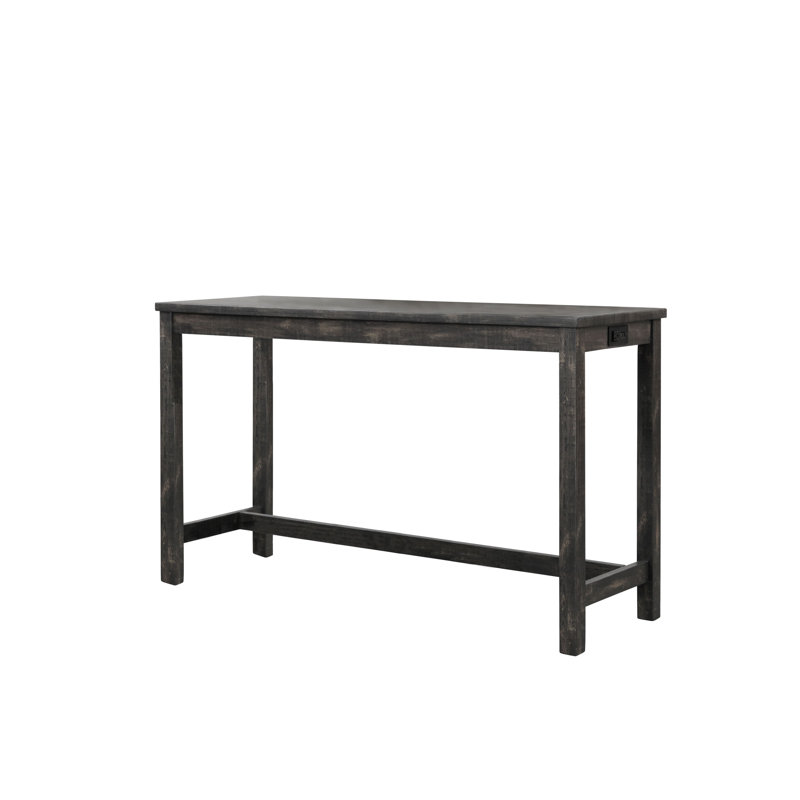 Koltunski 60" 3 Piece Console Set, Gris anthracite
