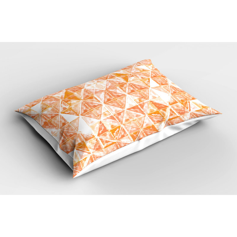 Polyester Geometric Sham Set, Twin