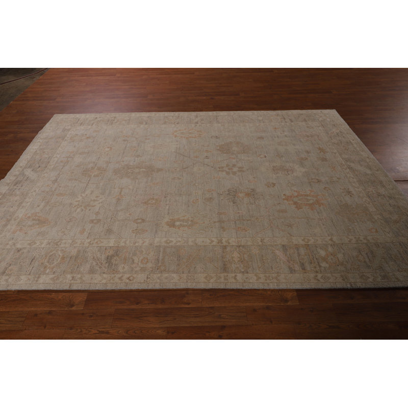 Rectangle Hand Knotted Cotton Area Rug