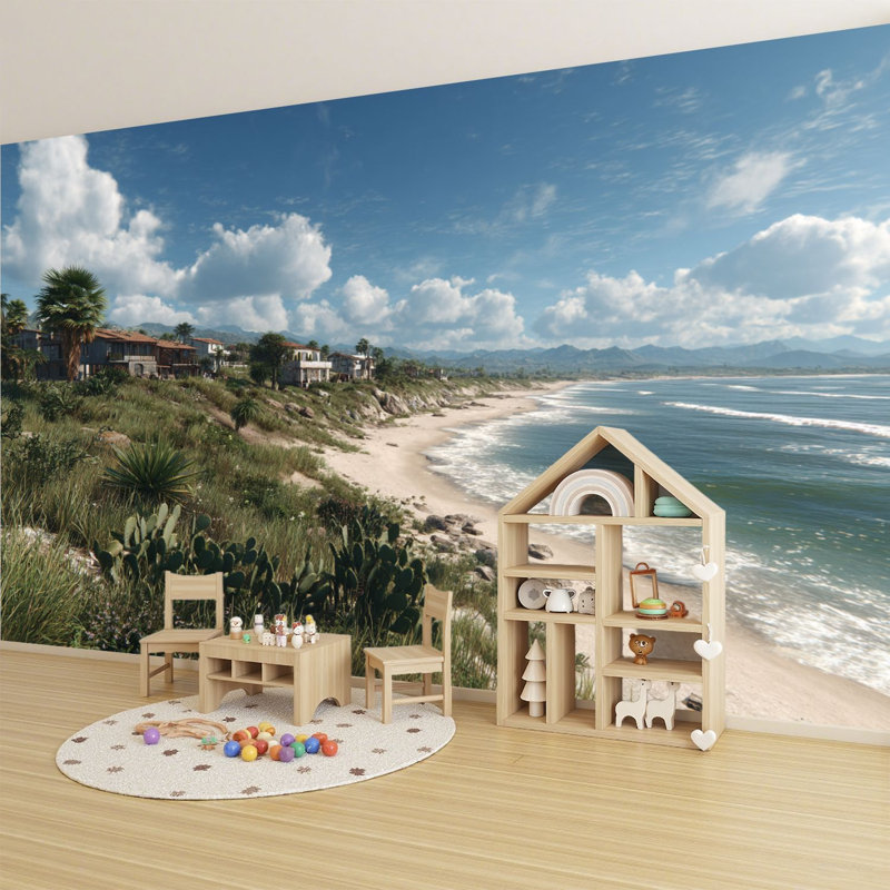 Adhésif mural amovible Peel and Stick, L 68,88 po x l 96 po