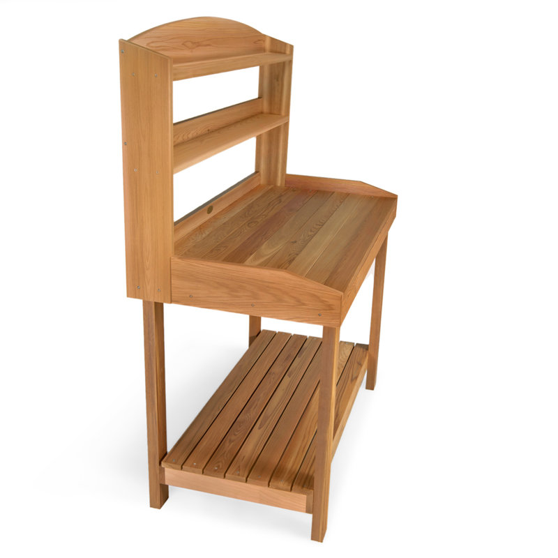 Western Red Cedar Potting Bench