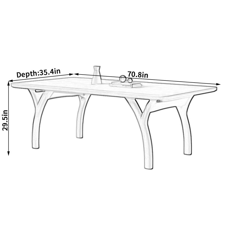 Ceddrick, 29.5"H x 70.8"L x 35.4"W
