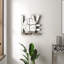 Jeni Modern Glass Decorative Table Clock