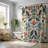 Tribal Spring - Premium Shower Curtain-1535593733