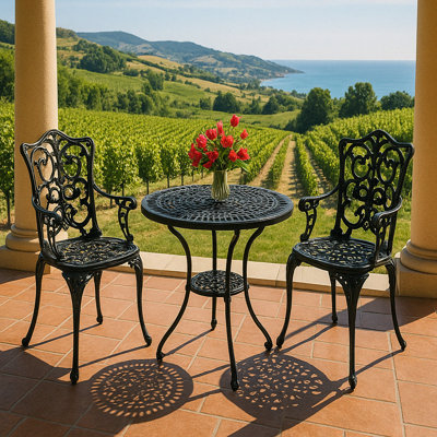Muskego 2 - Person Patio Dining Set with Round Table
