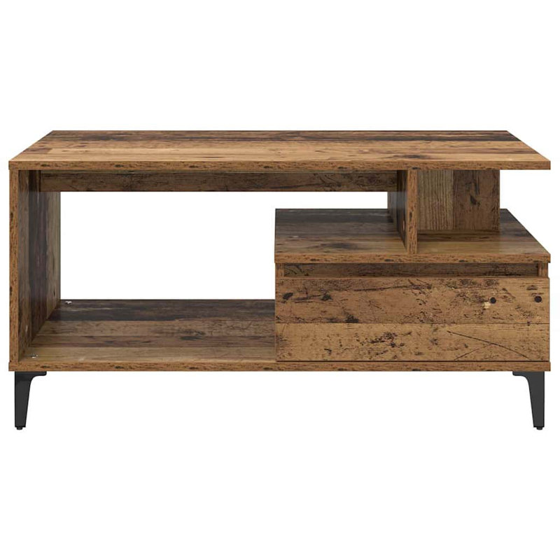 Coffee Table with Storage, Brown