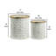Table de bout cylindrique en bois massif