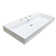 WS Bath Collections Energy 17.7'' White Ceramic Rectangular Bathroom Sink with Overflow