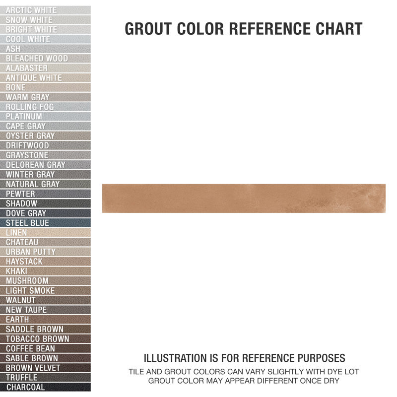 Sedona 1.88 in. x 17.75 in. Glazed Porcelain Tile