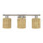 Applique murale 3 lumières en nickel brossé Weavington-128515903-121436230-128515906