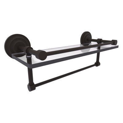 Leamore Bracket Shelf with Towel Bar