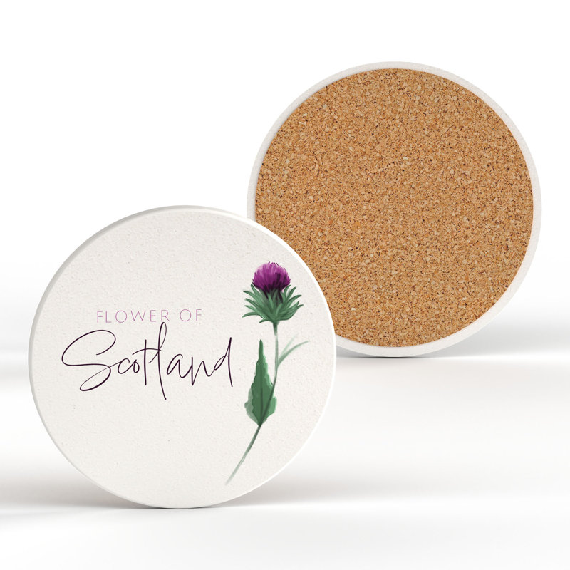 Kana Ceramic Round 1 Piece Coaster