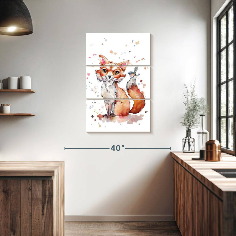 Brampt Sweet Fox, 38" H x 24" W