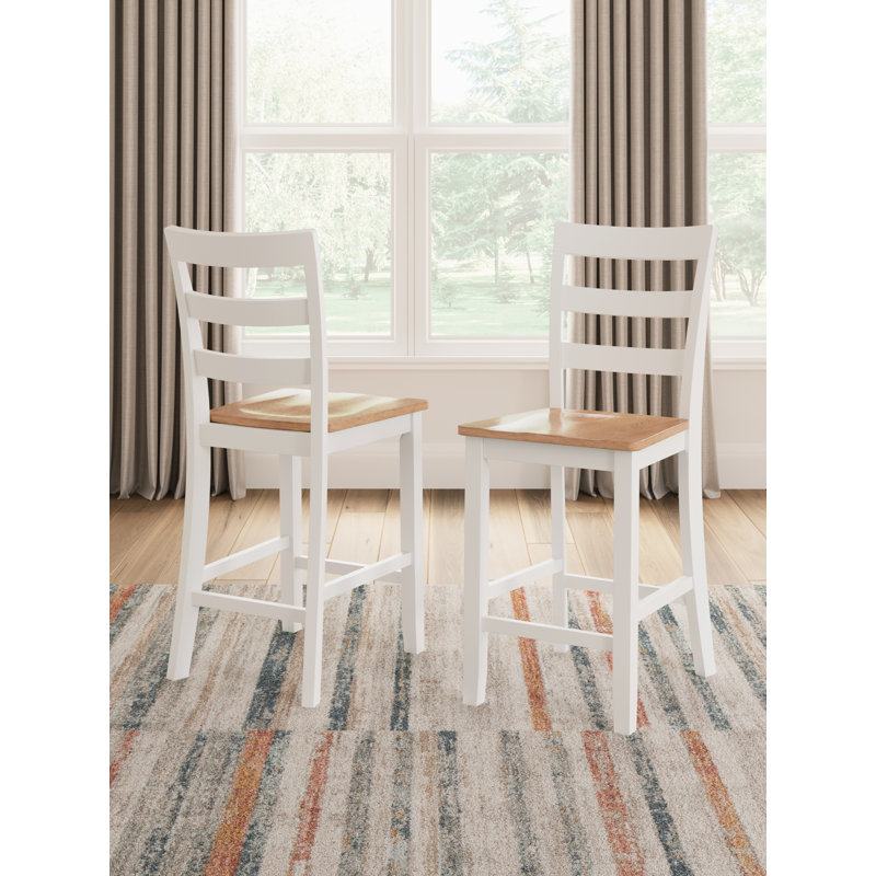 Tabouret de bar Malkin, Blanc