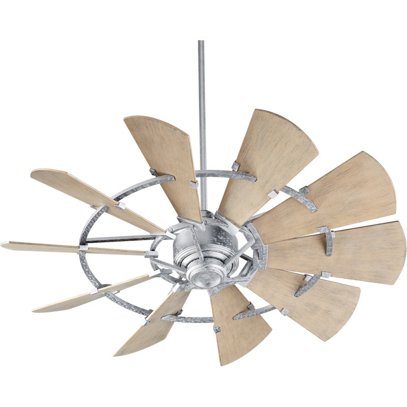 Ventilateur de plafond 52 pales 52 "Mercado, Galvanisé