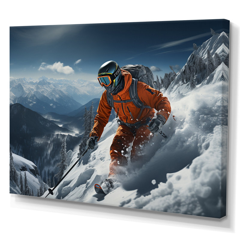 Canada Whistler Adventure II, reproduction d'art sur toile, H 30 po x l 40 po x P 1,5 po, Toile tendue
