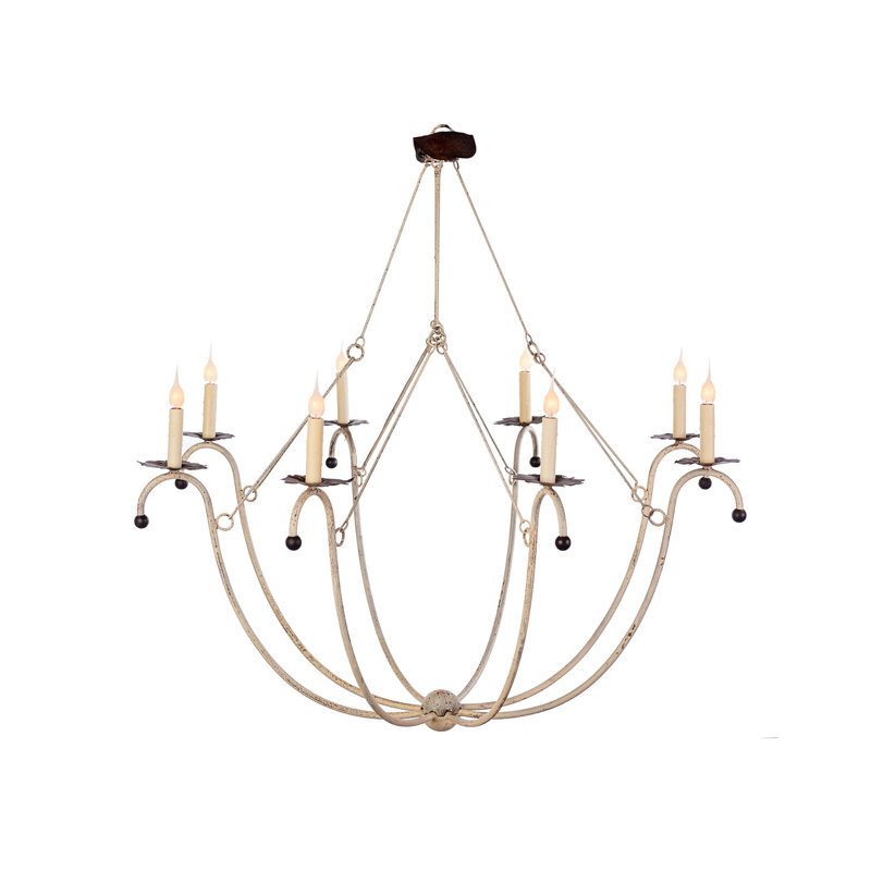 Spring Island Basket 8 - Light Chandelier