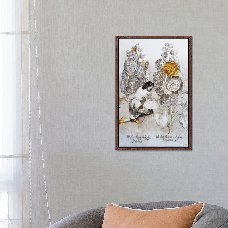 Malua Rosea Multiplex by Rudolf Kosow - Gallery-Wrapped Canvas Giclée on Canvas, 66.04 cm H x 45.72 cm W, Classic Wood Framed