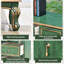 Commodes et commodes rectangulaires en bois manufacturé vert-346199986