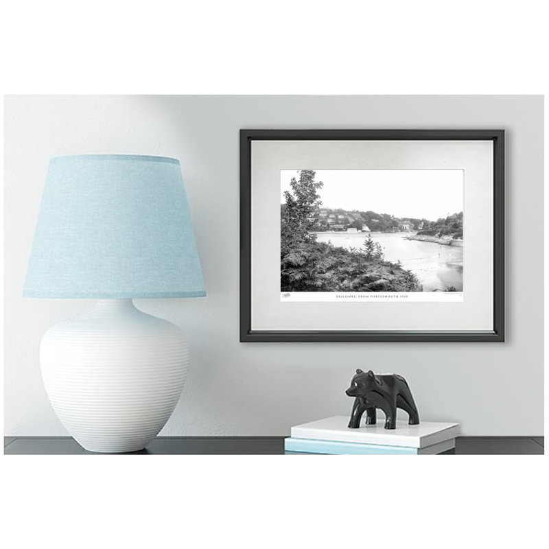 Salcombe, From Portlemouth 1920 by Francis Frith - Single Picture Frame Print, 28cm H x 36cm W x 2.3cm D