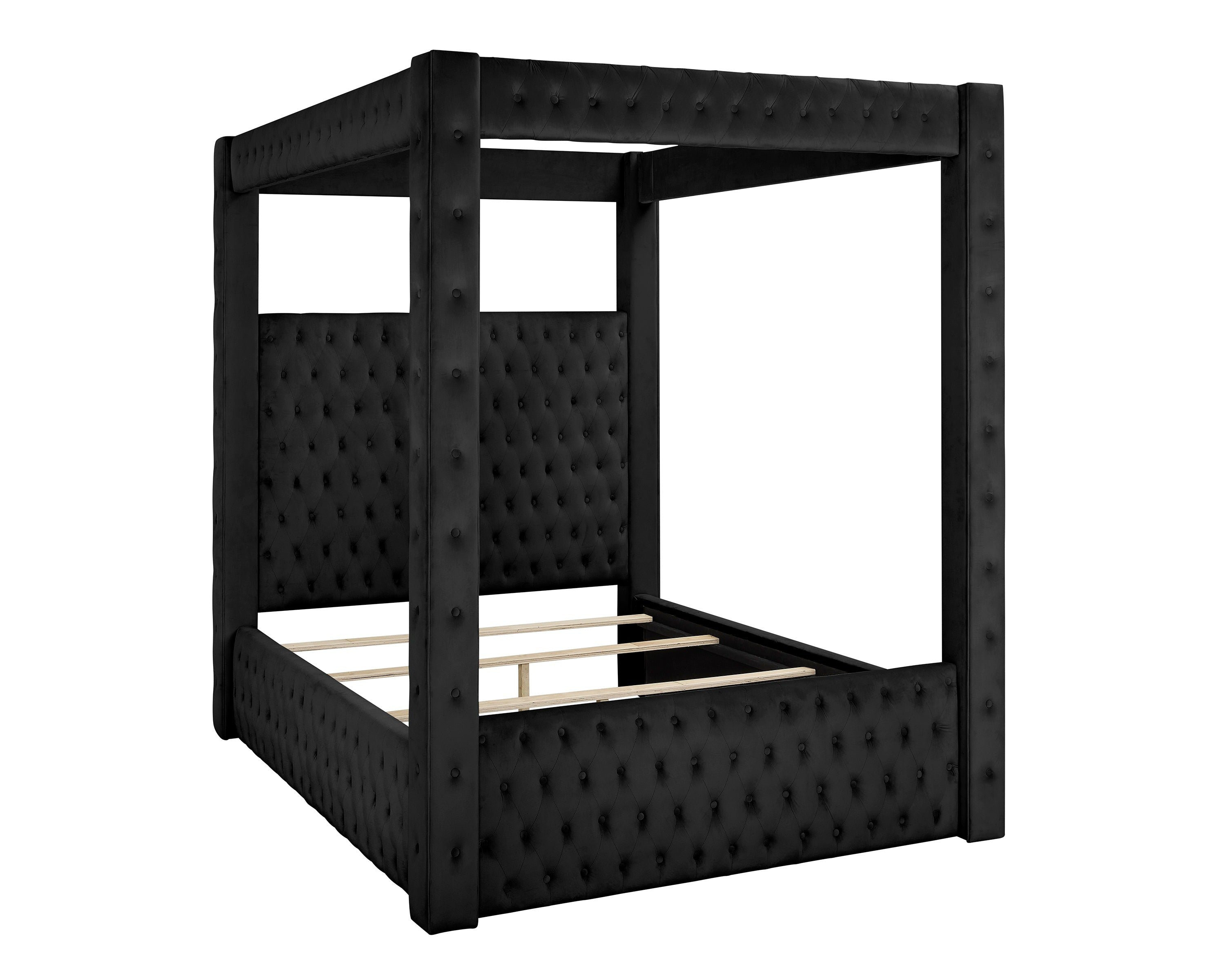 Valesia Upholstered Canopy Bed