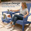 Chaise Adirondack pliante pour l'extérieur -123349688