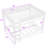 Queen Over Queen Bunk Bed With Ladder-690997028