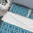 Blue Ethnic Pattern Geometric Shapes Duvet Cover-449516361