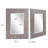 Solid Wood Frame Rectangle Wall Mirror