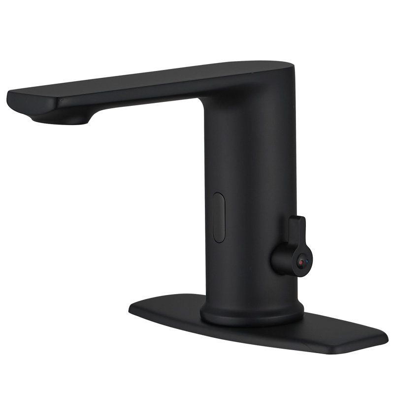 Single-Hole Single-handle Bathroom Faucet, Matte Black