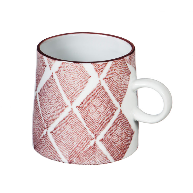 Tasse en céramique Capri, Rouge