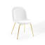 Chaise de salle à manger Scoop Gold-1257081639